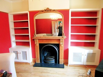 Plantation Style Alcove Cupboards